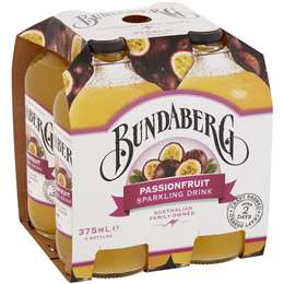 Bundaberg Passionfruit 375ml 4pk