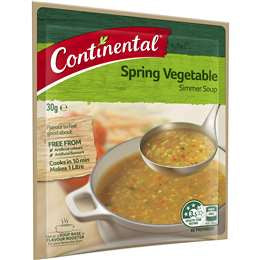 Continental Simmer Soup Mix Spring Vegetable 30g