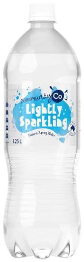 Community Co Sparkling Spring Water Natural 1.25L