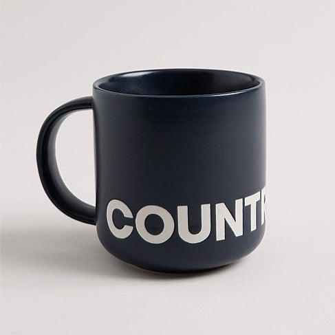 Country Road Demm Stoneware Mug French Navy