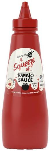 Community Co Tomato Sauce Squeeze 500ml