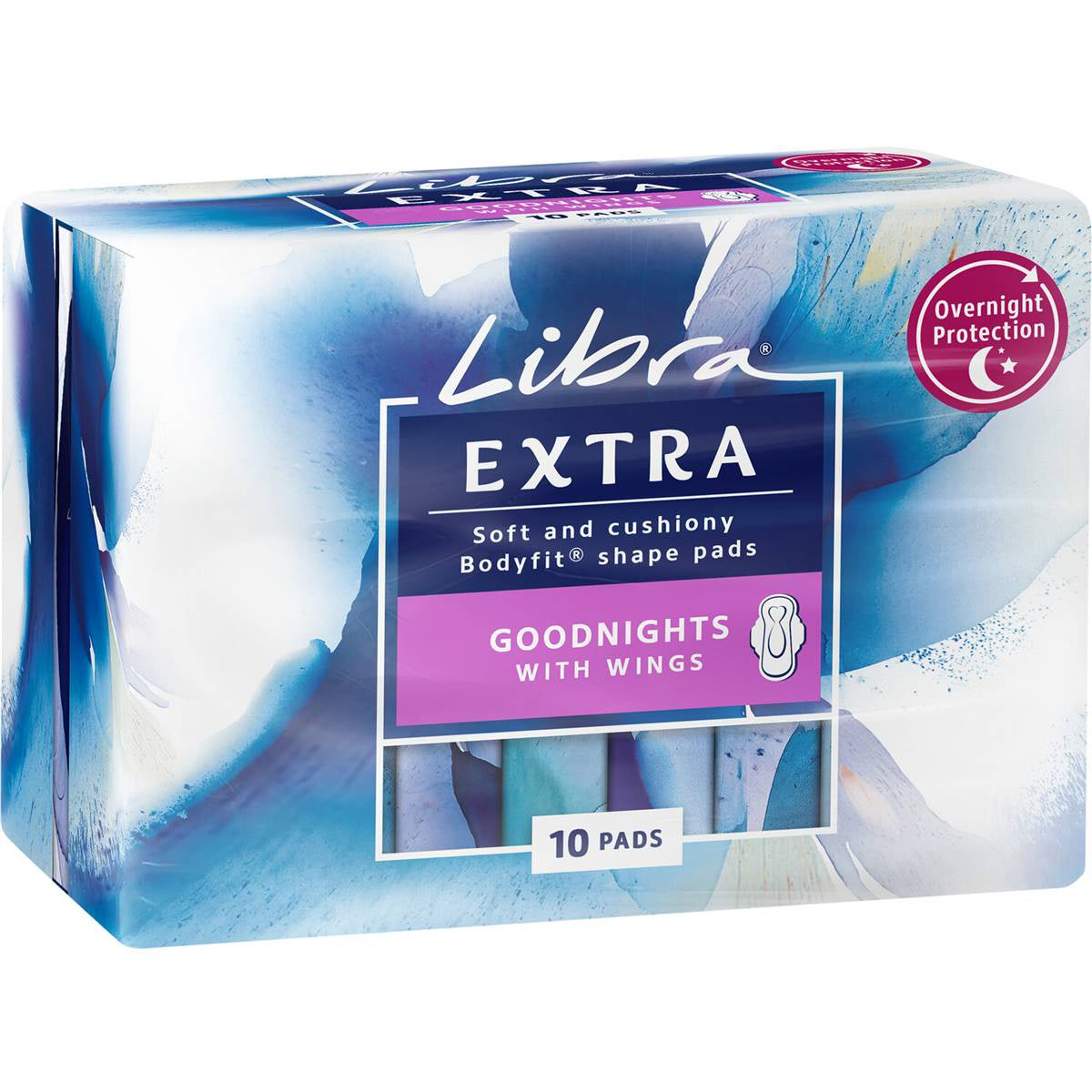 Libra Goodnights Pads Ultra Thin Wings 10 pk