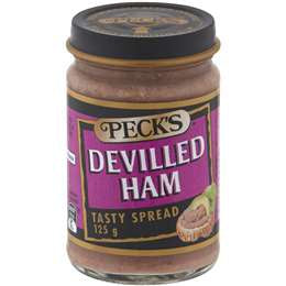 Pecks Devilled Ham Spread 125g