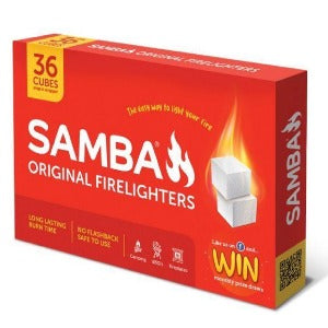 SAMBA Original White Firelighters 36pk