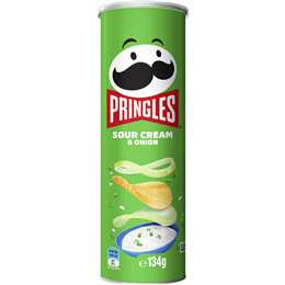 Pringles Sour Cream & Onion 134g