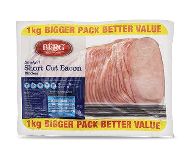 Berg Bacon Short Cut 1kg