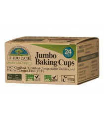 IYC Jumbo Baking Cups 24pk