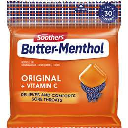 Nestle Soothers Butter-Menthol Original 3pk