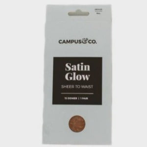 Campus&Co. Satin Glow Sheer to Waist Bronze TALL