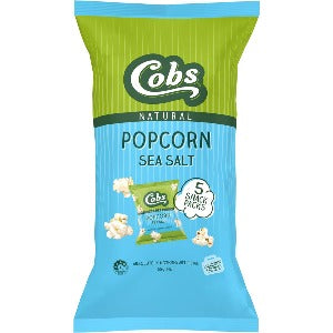 Cobs Natural Popcorn Sea Salt Multipack 5pk