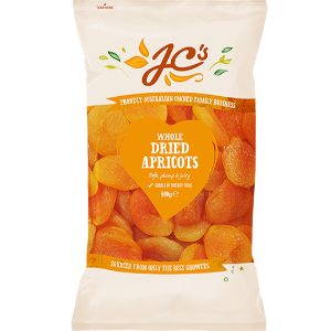 JC's Apricots Dried 200g