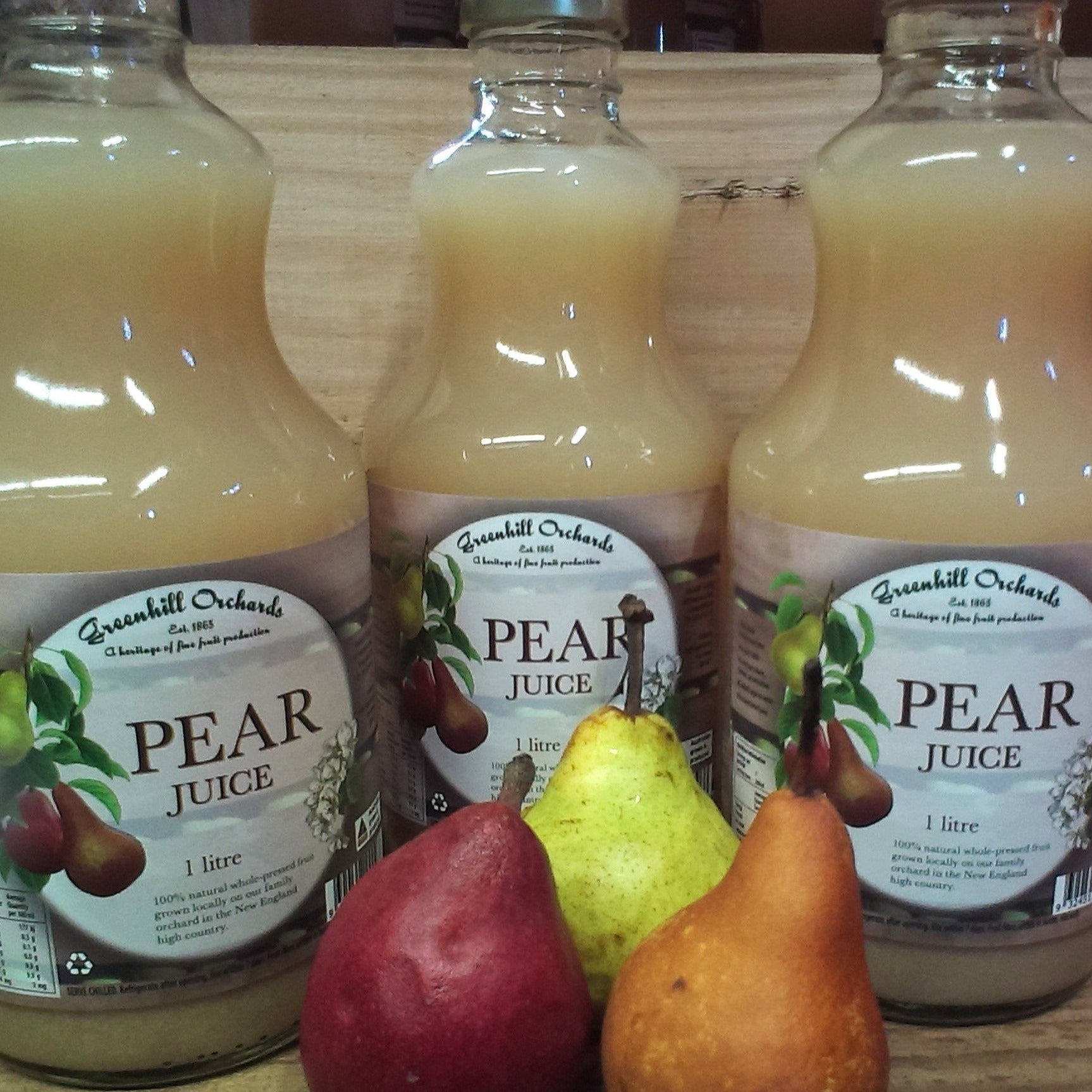 Greenhill Orchards Pear Juice 1L