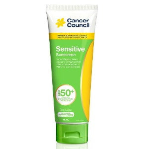 Cancer Council Sensitive 50+ Sunscreen  110ml