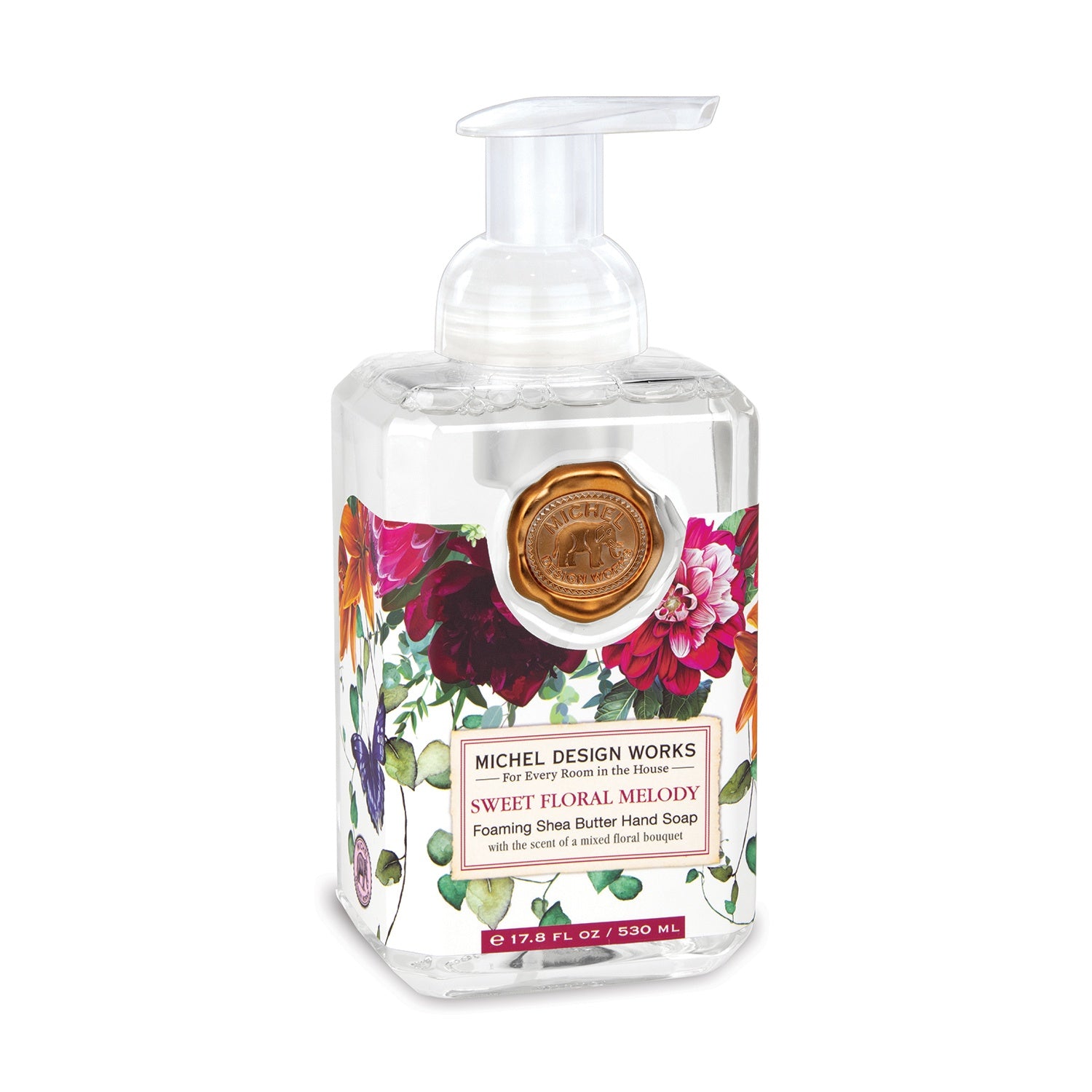 Michel Design Sweet Floral Melody Foaming Hand Soap 530ml