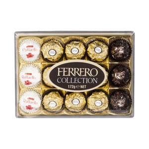 Ferrero Rocher Raffaello Rondnoir Chocolate Gift Box 15pk