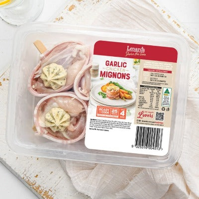 Lenard's Garlic Mignons 4pk