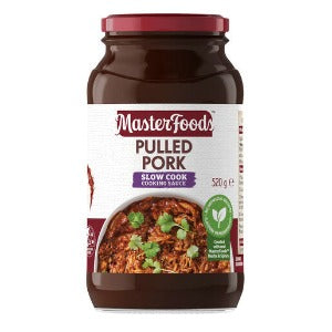 Masterfoods Slow Cook Pulled Pork Cooking Sauce  520g