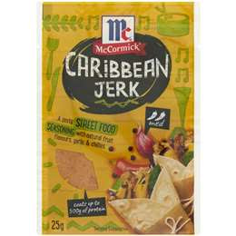 Mccormicks Caribbean Style Street Food Seasoning 25g