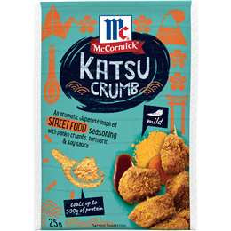 Mccormicks Katsu Crumb Style Street Food Seasoning 25g