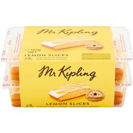 Mr Kipling Lemon Slice 6pk