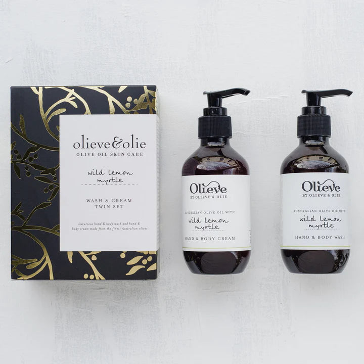 Olieve Wash & Cream Gift Set - Wild Lemon Myrtle