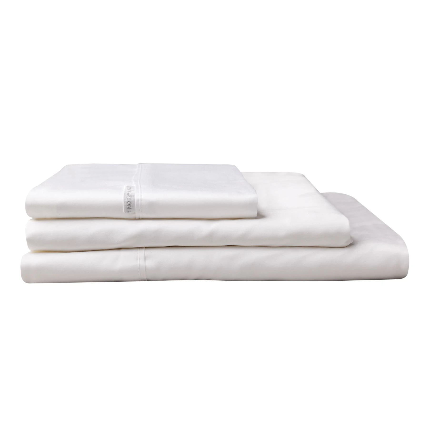 Logan & Mason Egyptian Cotton Queen Size Sheet Set- 400TC White