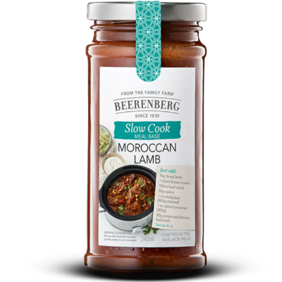 Beerenberg Moroccan Lamb Slow Cooker Sauce 240g