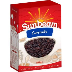 Sunbeam Dried Currants 300g