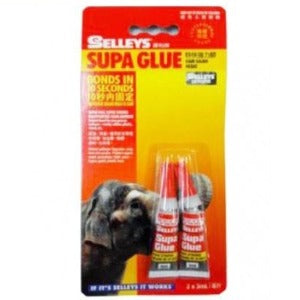 Selleys Fix & Go Supa Glue 2x3ml