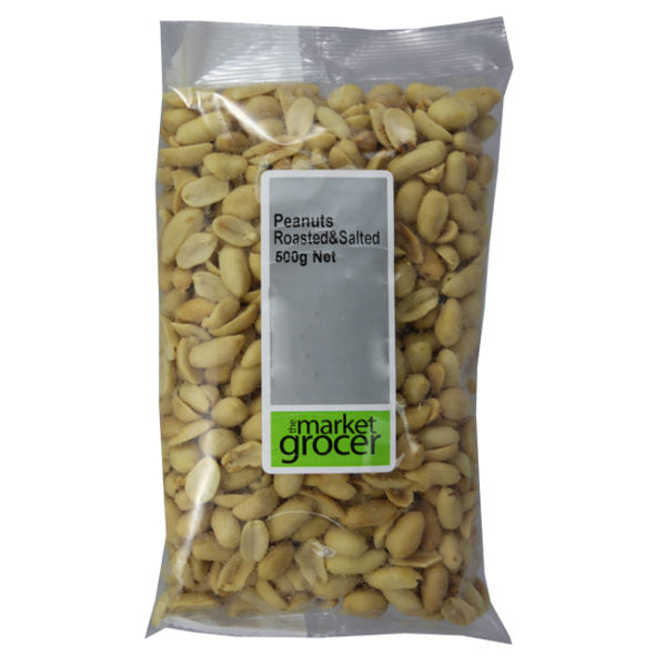 Market Grocer Australian Peanuts Salted 375g