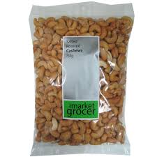 Market Grocer Salted Cashews 400g