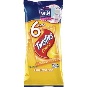 Twisties Cheese Snacks Multipack 6pk