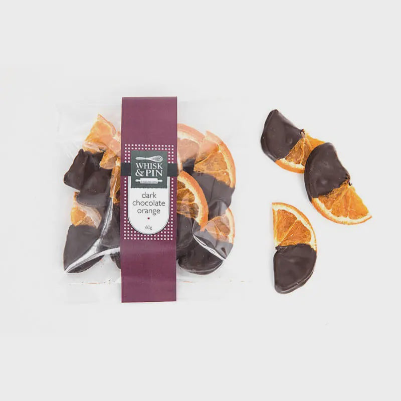 Whisk & Pin Dark Chocolate Orange 60g