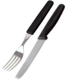 Edge Utility Fork & Knife Set 10cm