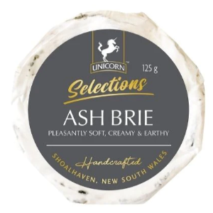 Unicorn Selections Ash Brie 125g