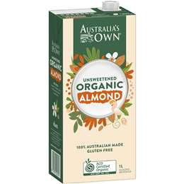 Australia's Own Unsweetened Almond Milk 1L