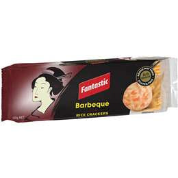 Fantastic Rice Crackers Bbq 100g