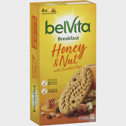 Belvita Honey & Nut Breakfast Biscuits 300g