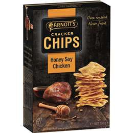 Arnott's Cracker Chips Honey Soy Chicken 150g