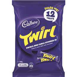 Cadbury Twirl Sharepack 12pk