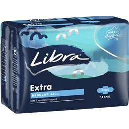 Libra  Extra Regular with wings 14pk