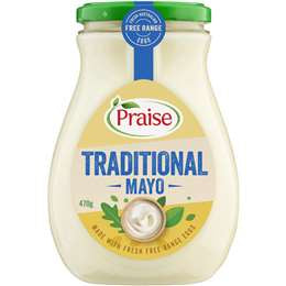 Praise Traditional Mayonnaise 470g