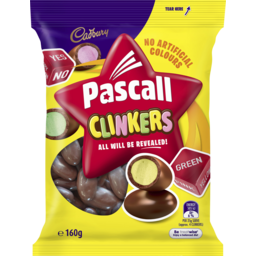 Pascall Cadbury Clinkers Lollies 160g