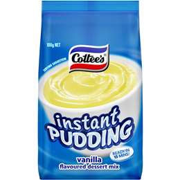 Cottee's Instant Vanilla Pudding 100g