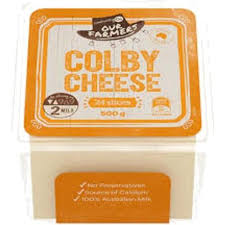 Community Co Colby Cheese Slices 500g