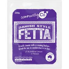 Community Co Danish Style Fetta Cheese 200g