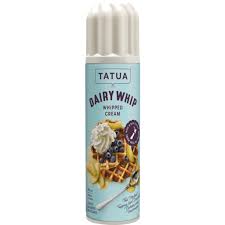 Tatua Dairy Whipped Cream 250g