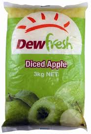 DewFresh Pie Apple Diced Pouch 3kg