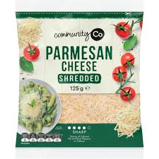 Community Co Shredded Parmesan Cheese 125g