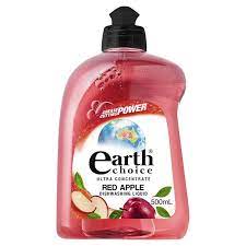 Earth Choice Red Apple Dishwashing Liquid 500mL